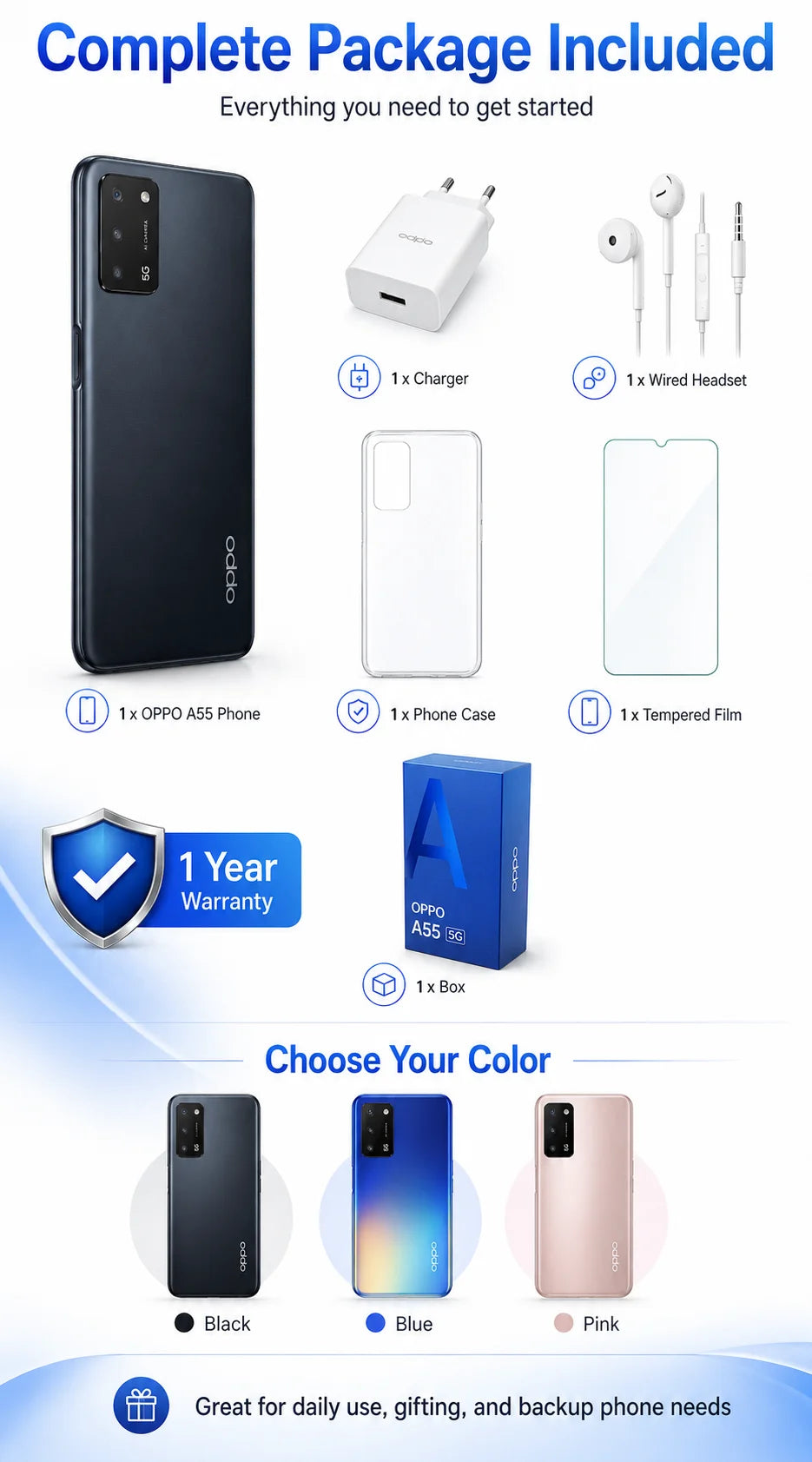 OPPO A55 8+256GB - Product media 6