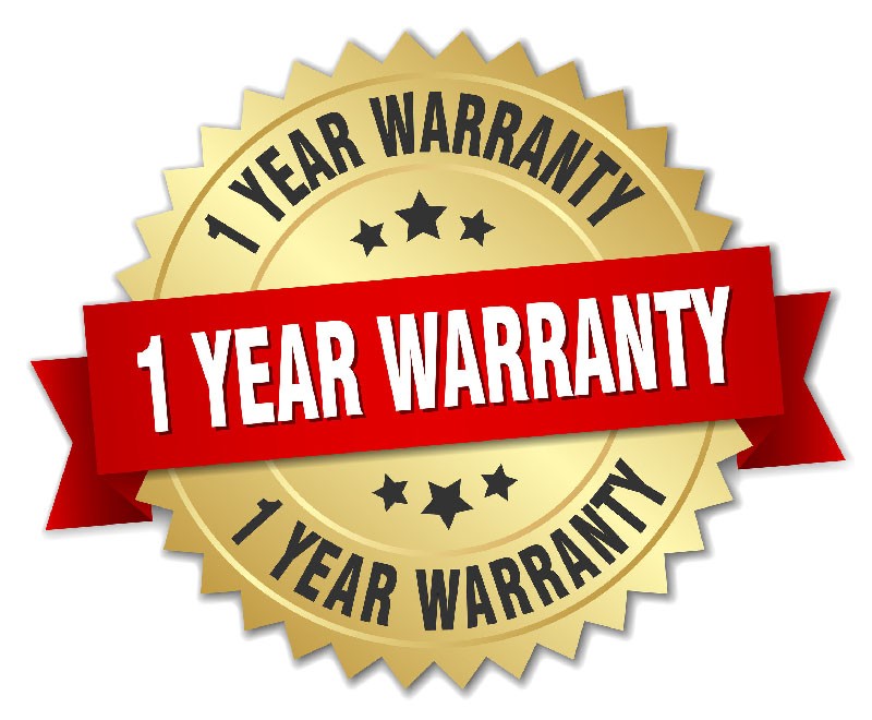 In Taiwan, all products have a 1 year warranty