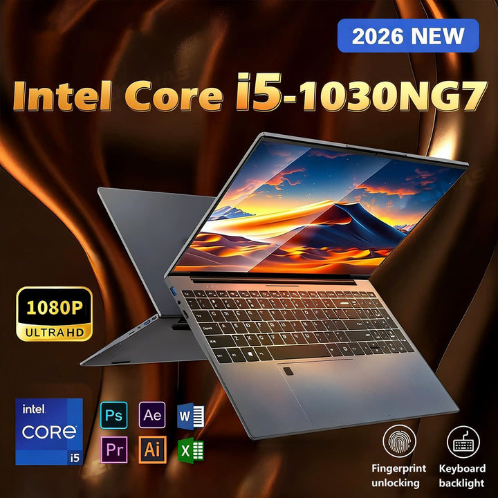 i5 15.6inch AI Laptop Windows11, RAM 16GB SSD 512GB/1TB
