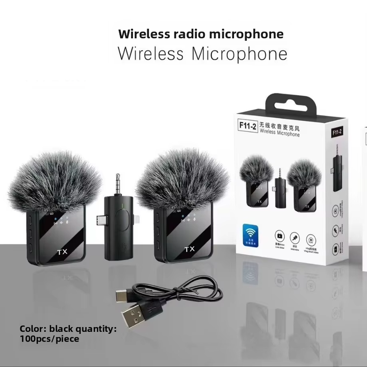 F11 Wireless Lavalier Microphone