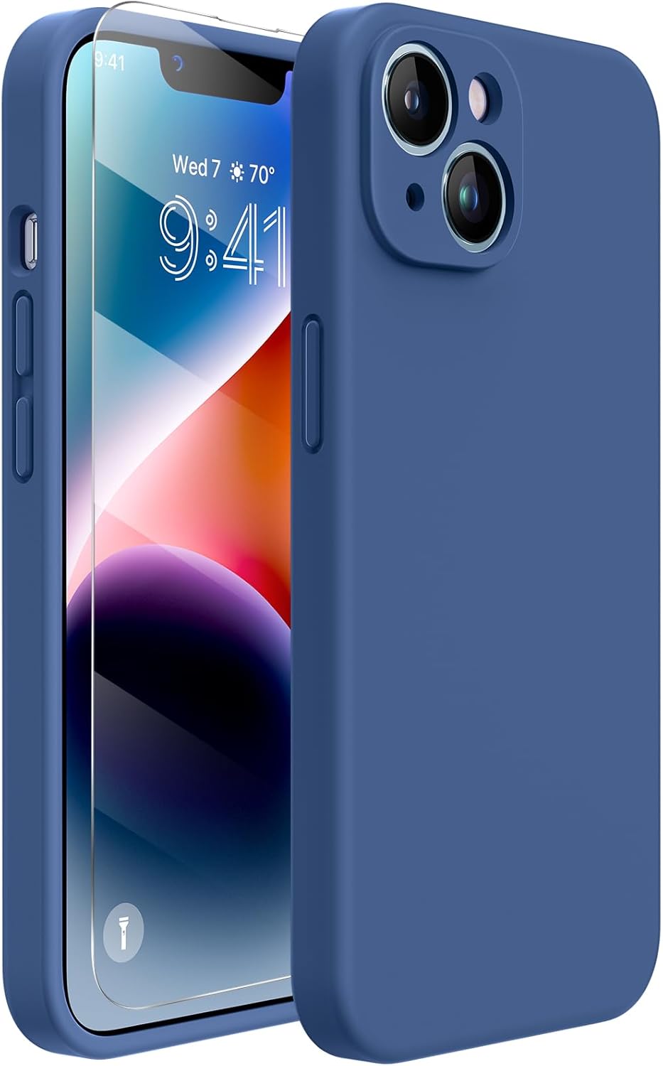 Magnetic for iPhone 17 Pro Max Case, Compatible with MagSafe, Integrated Silicone Camera Control Cover, 3.0mm Thicken Shockproof Drop Protection Phone Case for 17 ProMax, Orange