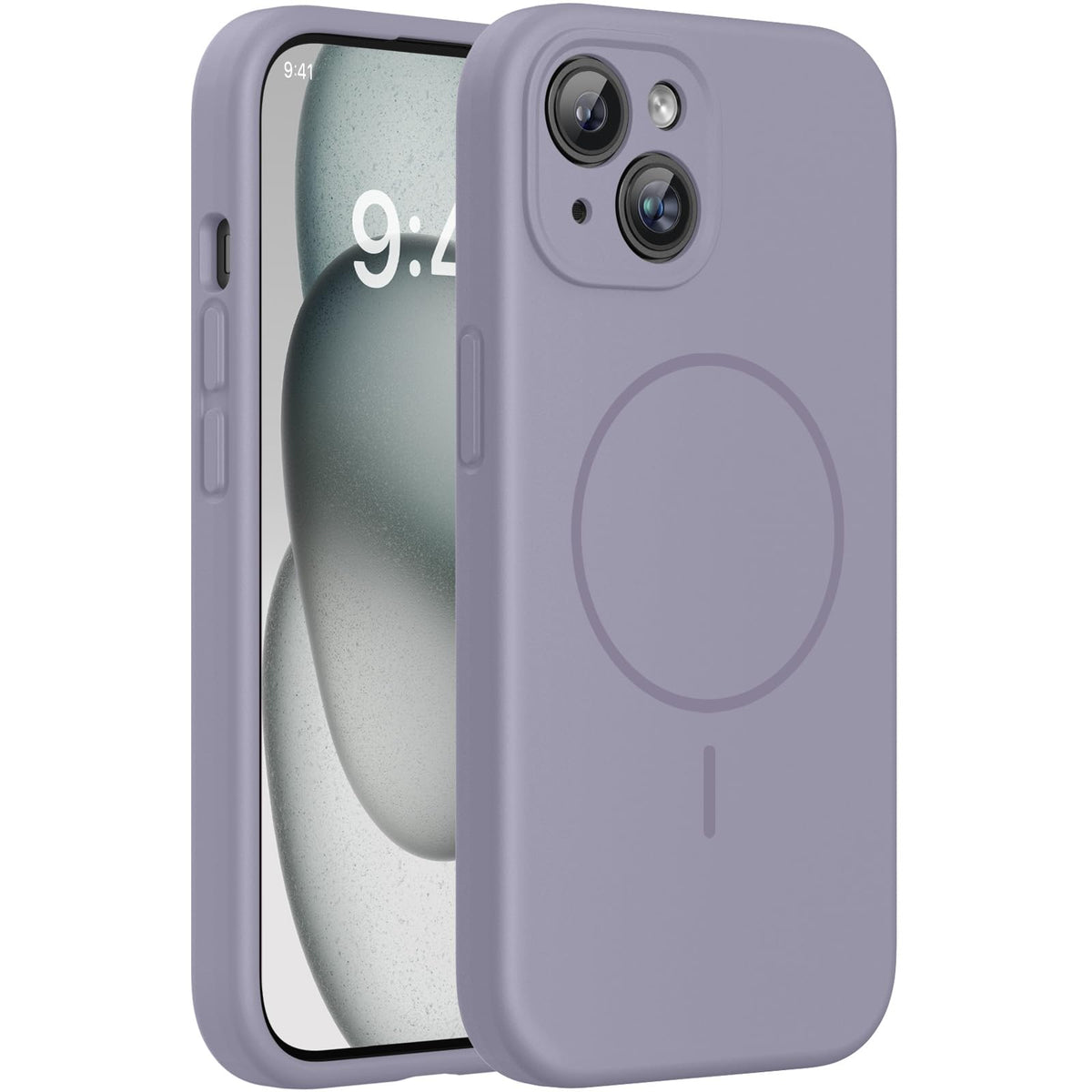 Magnetic for iPhone 17 Pro Max Case, Compatible with MagSafe, Integrated Silicone Camera Control Cover, 3.0mm Thicken Shockproof Drop Protection Phone Case for 17 ProMax, Orange