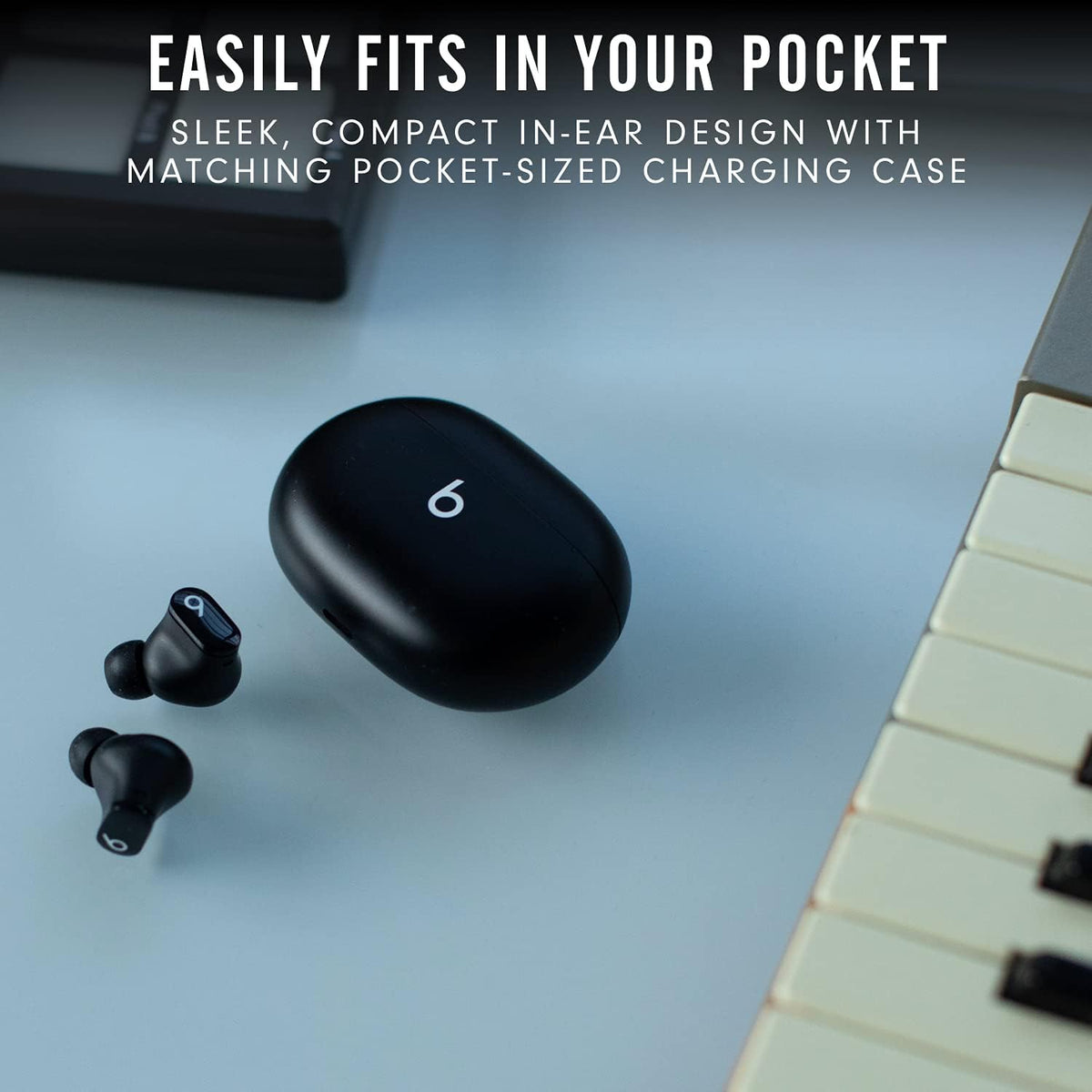 Beats Studio Buds - True Wireless Noise Cancelling Earbuds - Compatible with Apple & Android, Built-in Microphone, IPX4 Rating, Sweat Resistant Earphones