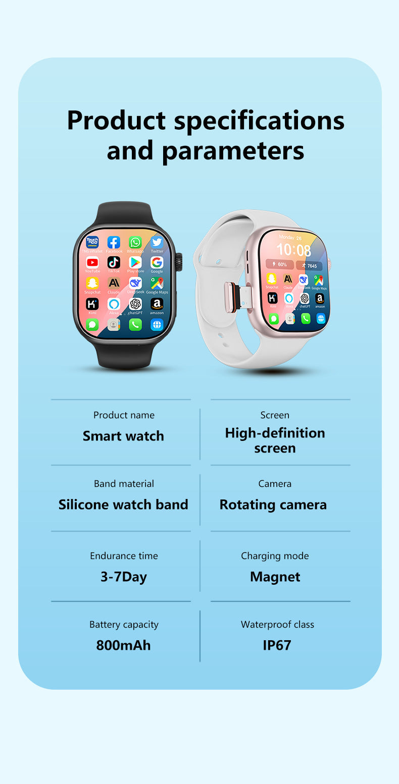 S11 Smartwatch Camera AI Chatgpt Google TikTok