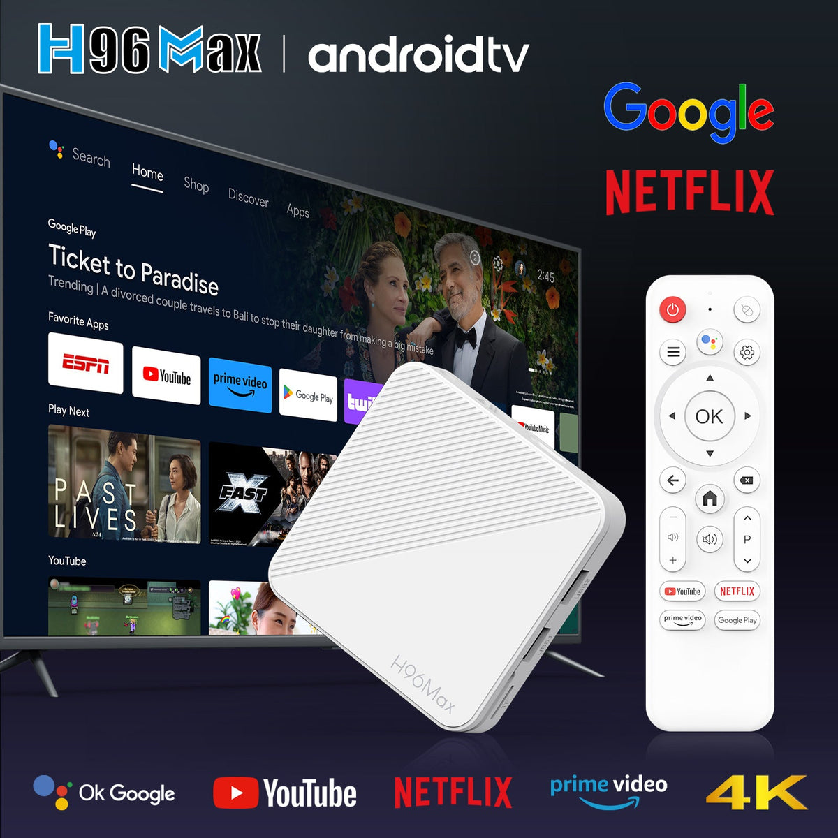 H96Max Android Smart Box