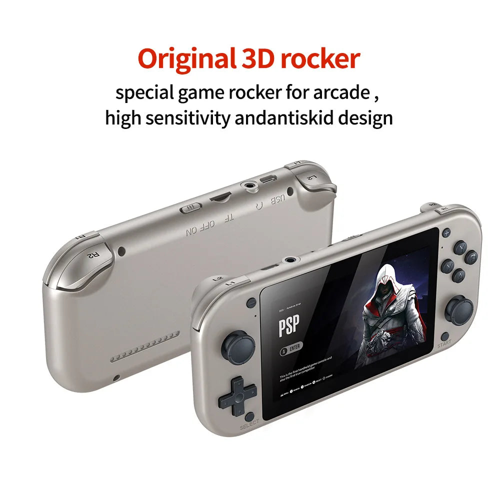 M17 Handheld Video Game Console 64G 128G Open Source Linux System 4.3inch Screen Portable Pocket Video Player Retro Gaming Conso