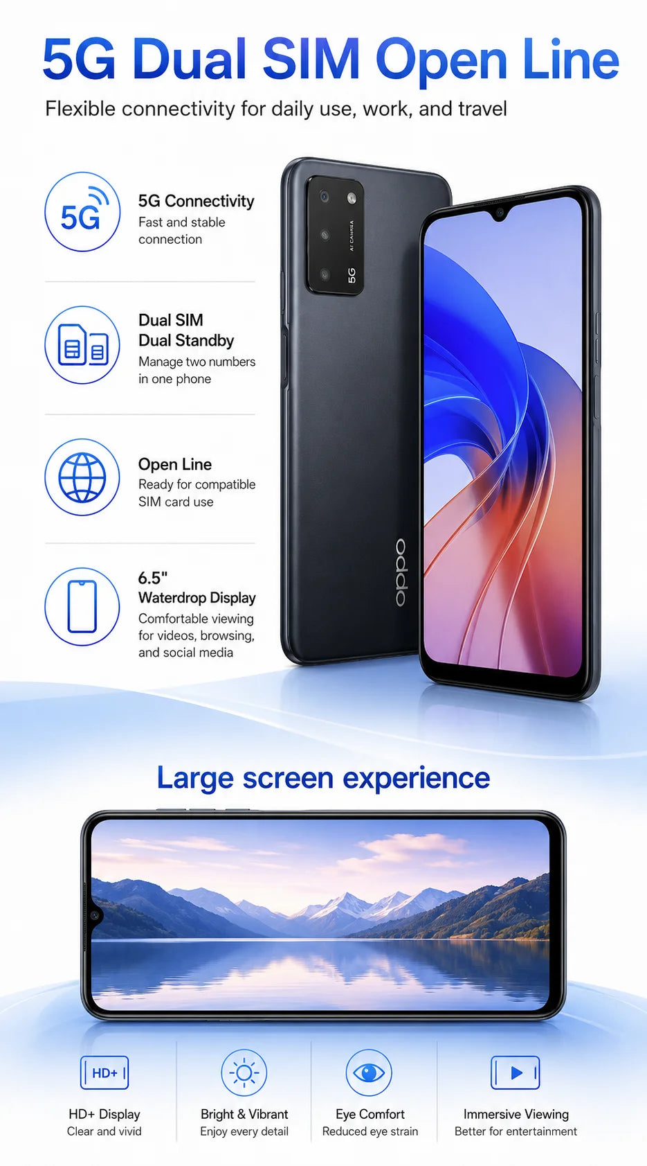 OPPO A55 8+256GB - Product media 3