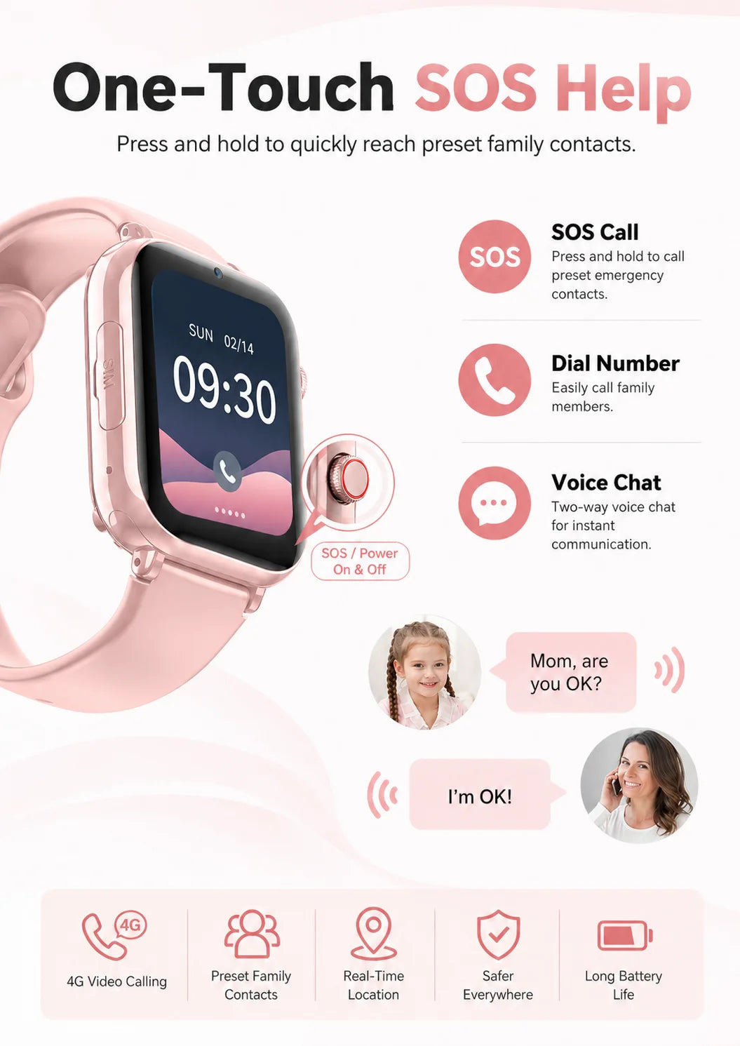 LT38 children's smart watch - Product media 4