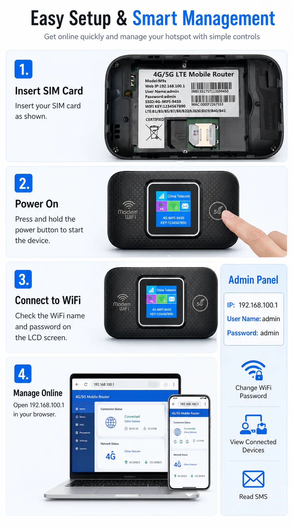 M9S Pocket WiFi - Product media 5