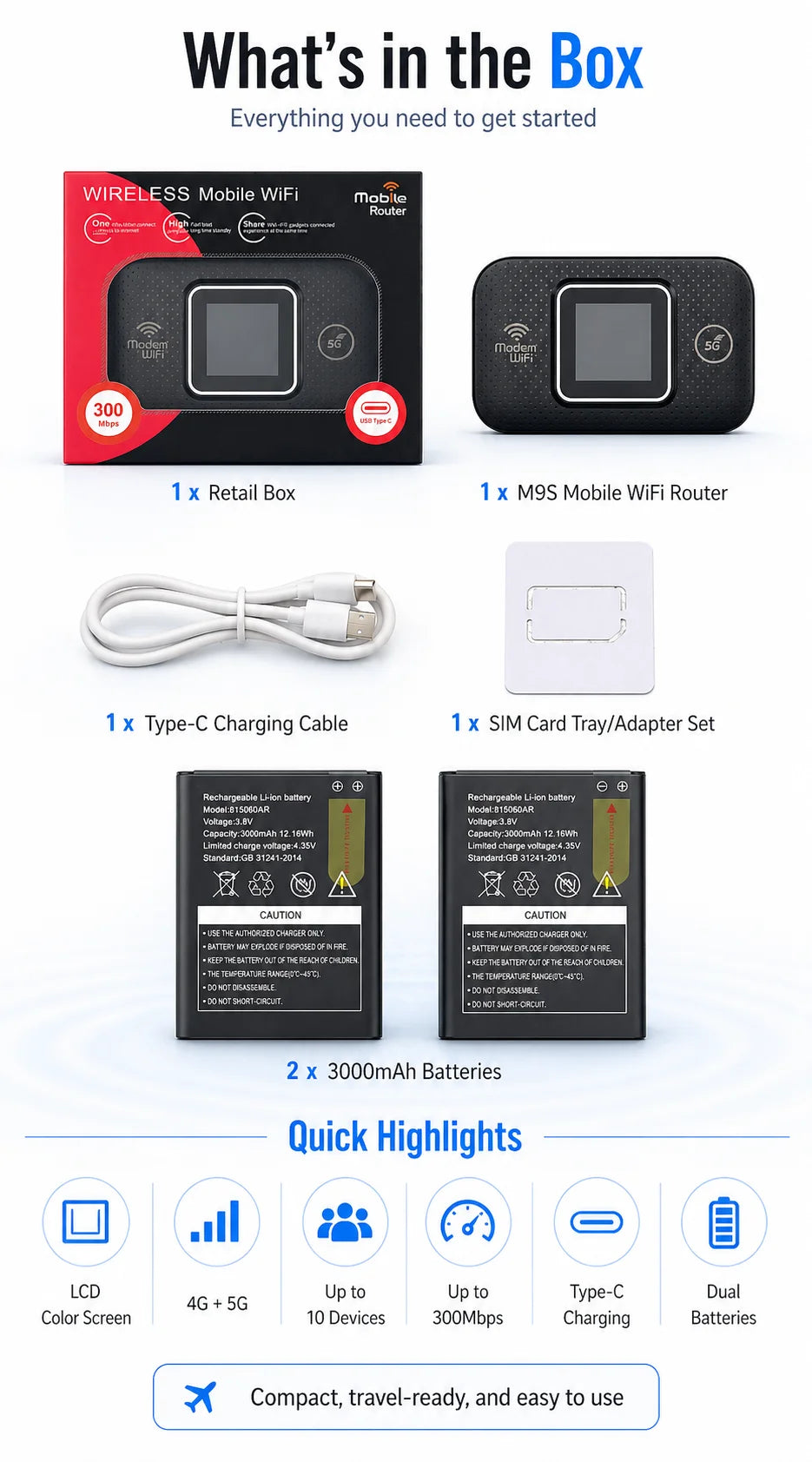 M9S Pocket WiFi - Product media 6